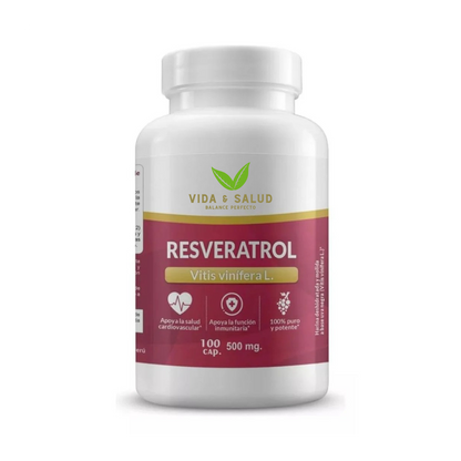 Resveratrol 100 Capsulas